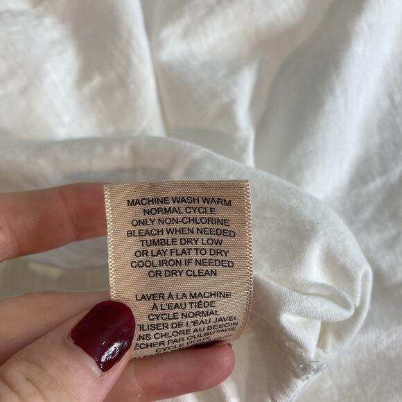 Philosophy Women’s Lace Sleeves Top Size 2X Soft‎ Indian Cotton Boho Artsy Flowy - Picture 7 of 11